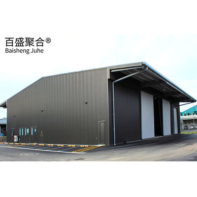 Almacén industrial estructura prefabricada de acero depósito de coches de hierro OEM ODM
