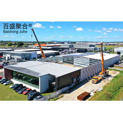 Edificios industriales Construcciones prefabricadas metálicas con forma sólida de H