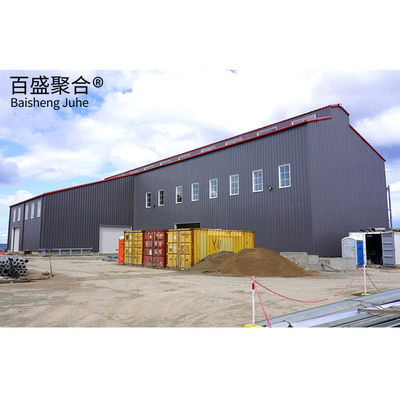 Edificios industriales Construcciones prefabricadas metálicas con forma sólida de H