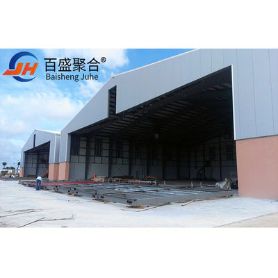 Servicio de procesamiento por perforación de vigas H galvanizadas en la construcción de viviendas prefabricadas