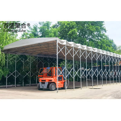 Tienda de techo plegable para exteriores retráctil con fuerte resistencia a los impactos y gran tamaño