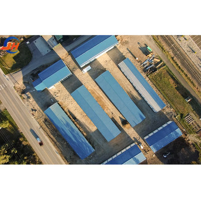 Taller prefabricado de gran envergadura estándar AiSi para el edificio de cobertizo de metal