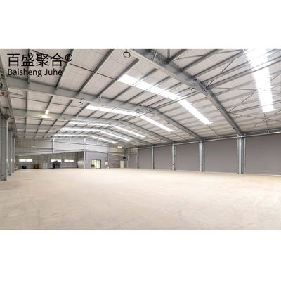 Cuadro de acero ligero de gran envergadura Taller prefabricado en caliente Almacén Materiales de construcción