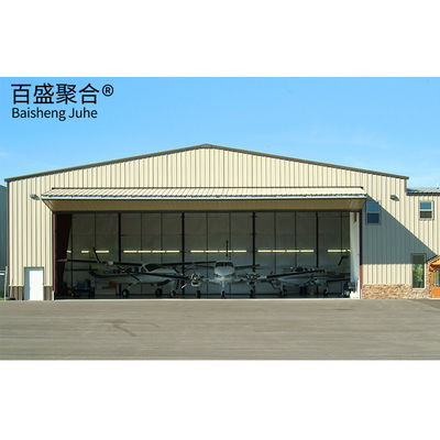 Hangar de aviones prefabricados de metal con canal de acero en forma de C.Z.