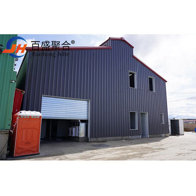 Q355 Q235B Edificios prefabricados de acero Almacén de metal Taller de almacenamiento Hangar Sala de almacenamiento