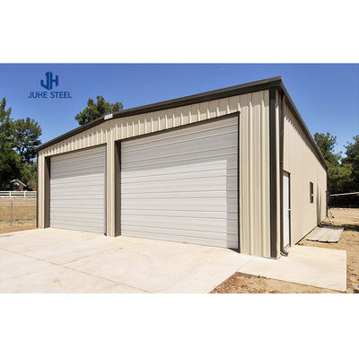 Construcción prefabricada de acero ligero Garage/Shed Tolerancia ± 1% para una solución perfecta de estacionamiento