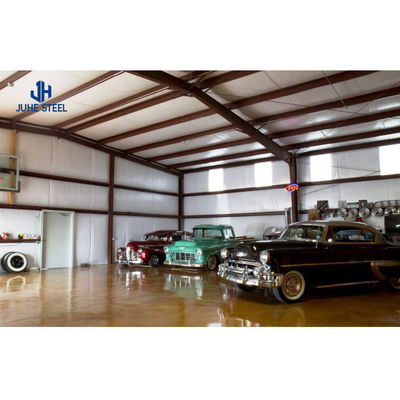 Construcción prefabricada de acero ligero Garage/Shed Tolerancia ± 1% para una solución perfecta de estacionamiento