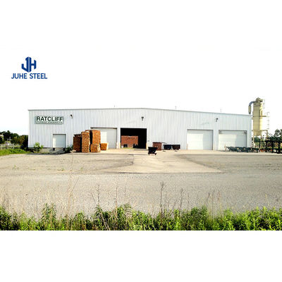 Q235B/Q345B Grade Prefabricated Metal Shed With One Level for Easy Build Light Steel Hall (Sedilla de metal prefabricada con un nivel para construir fácilmente una sala de acero ligero)
