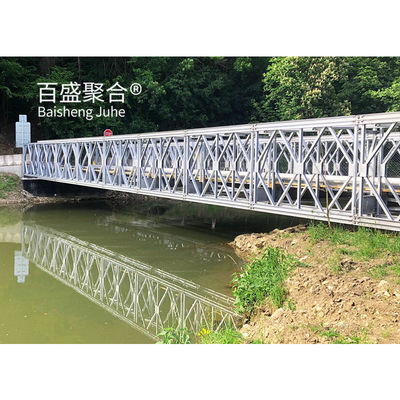 Puente de construcción rápida de truss Bailey con tolerancia ± 1% y grado Q355/ 350/ASTM A992