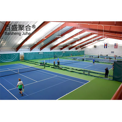 PTFE Estadio deportivo Estructura de acero Construcción Marco luminoso Edificio prefabricado de metal Prefabricado para almacenamiento