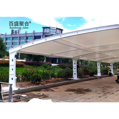 Jardín exterior personalizado Estructura de acero garaje de estacionamiento de coches con diseño moderno