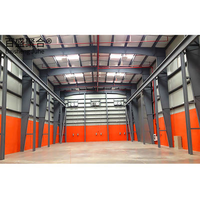 Edificio de estructura de acero para almacenamiento de construcción rápida