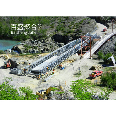 Construcción de puentes de estructura prefabricada de acero según la norma ASTM