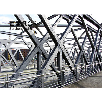 Carga HS15-HS25 Puente de estructura de armadura de acero modular prefabricado portátil ZB200