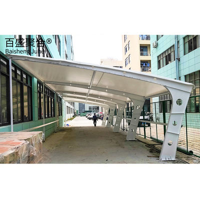 Techo de policarbonato cubierta de garaje de metal moderno de aluminio de servicio pesado carport para el estacionamiento