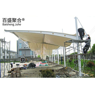 Techo de policarbonato cubierta de garaje de metal moderno de aluminio de servicio pesado carport para el estacionamiento