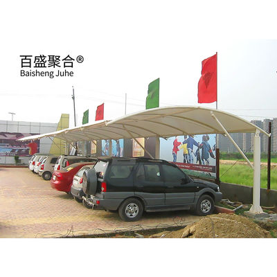 Capuchas de pergola de aluminio a prueba de agua y tratadas térmicamente para estacionamiento de automóviles