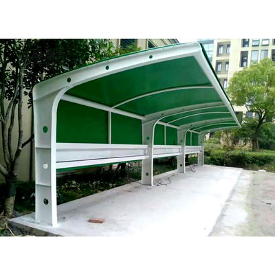 Capuchas de pergola de aluminio a prueba de agua y tratadas térmicamente para estacionamiento de automóviles