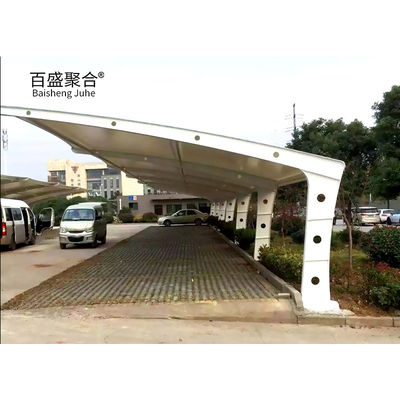 Marco de metal Pergola de aluminio personalizada para garaje Sistema de estanterías de estacionamiento Carports boda