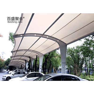 Marco de metal Pergola de aluminio personalizada para garaje Sistema de estanterías de estacionamiento Carports boda
