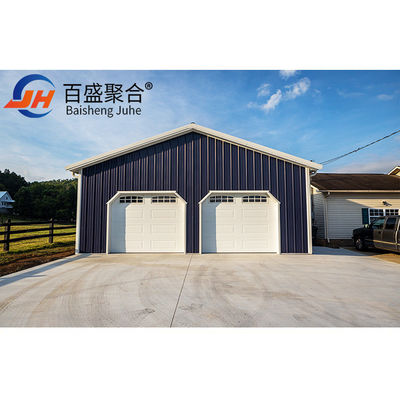 Estándar ASTM Customizado Cuadro de espacio pequeño Prefabricado Construcción de acero ligero Garage