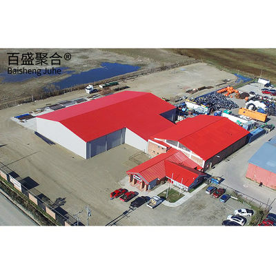 Preconstruido Q355 Q235B Estructura de acero Almacén de peso ligero para taller de almacenamiento