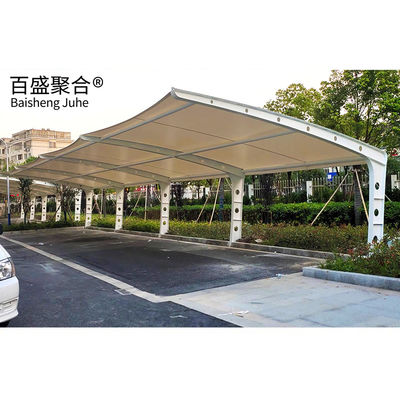 Cuadro de acero con tratamiento térmico Estructura de estacionamiento de coches Edificio de cobertizo para almacenamiento de bicicletas al aire libre