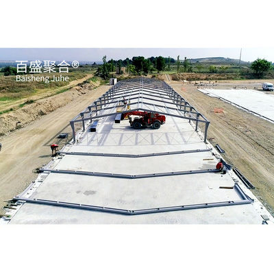 Sección Coulmn estructura principal estructura de acero garaje de coches para la fabricación de la construcción