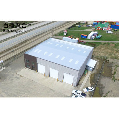 Estructura de acero Garage Depósito de cobertizo para C.Z Forma de acero canal Purlin y la construcción