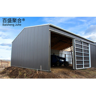 Carport de cobertizo portátil personalizado con estructura de acero y C.Z forma de acero canal Purlin