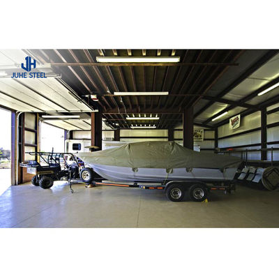 Garage plegable portátil cobertizo de automóviles construcción de acero costo estructura principal tamaño de personalización