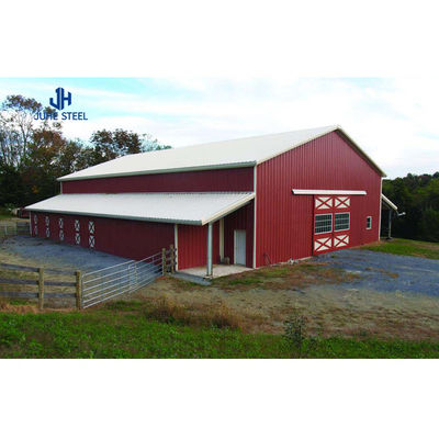 Estructura prefabricada de acero Mmetal Garage Shed con Purlin C.Z forma de acero canal