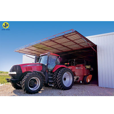 Estructura prefabricada de acero Mmetal Garage Shed con Purlin C.Z forma de acero canal
