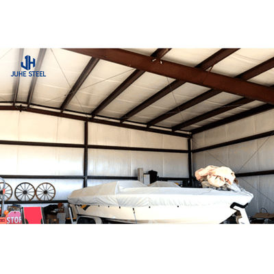 Estructura prefabricada de acero Mmetal Garage Shed con Purlin C.Z forma de acero canal