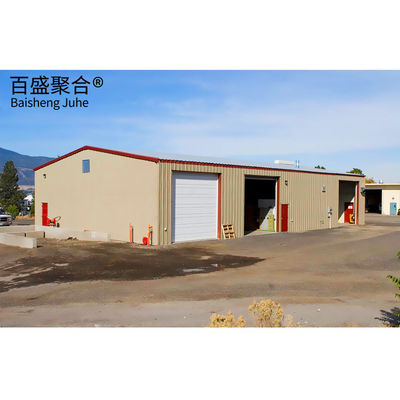 GB Standard Q235B/Q345B Low Carbon Steel Metal Building Steel Structure Warehouse (en inglés) El edificio de acero está construido con acero y acero.