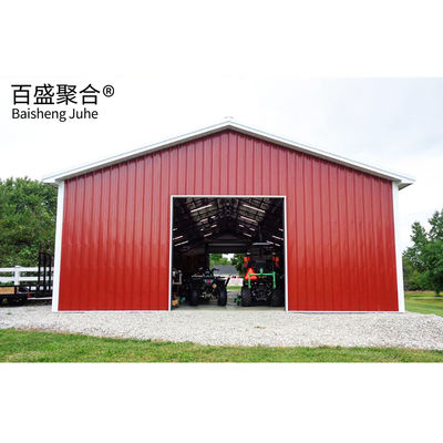 Servicio de procesamiento de desenrollamiento para estructuras de acero pesado Granero de automóviles Hangar Garage Carport