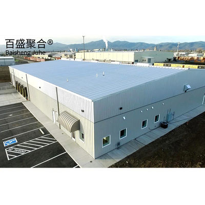 Q235B Q345B Acero de bajo carbono Cuadro de acero de varios pisos Construcción Almacén de acero prefabricado