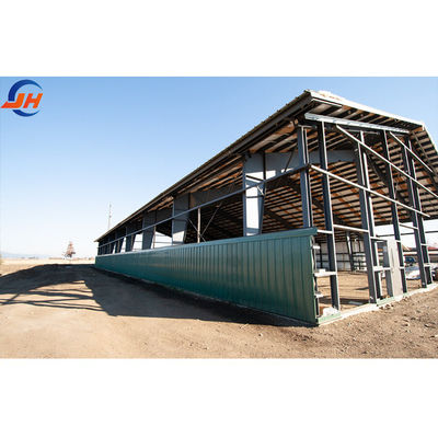 Puerta corredera / Puerta de rodillos Largo Pan Multi piso Almacén de estructura de acero personalizado