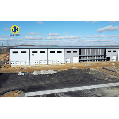 Estructura de acero prefabricada Almacenamiento de granjas de metal Equipo de construcción de almacenes Espacio de marco de dosel