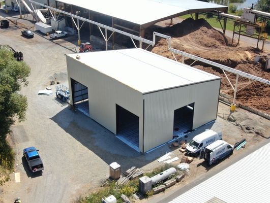Fabricación estructural de acero Construcción Almacén prefabricado de metal para la construcción