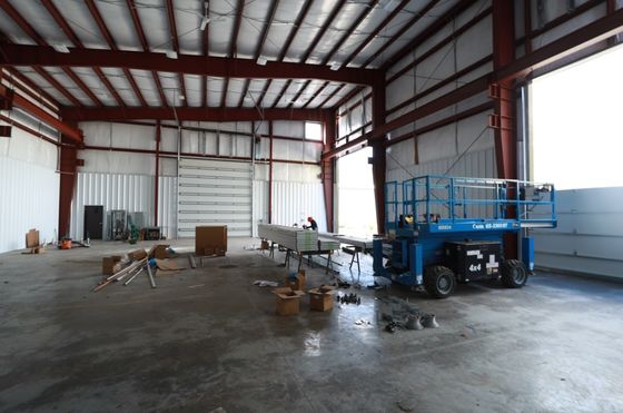 Fabricación estructural de acero Construcción Almacén prefabricado de metal para la construcción