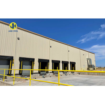 Estructura de acero ligero Almacén prefabricado Taller de construcción de acero para almacenamiento en frío