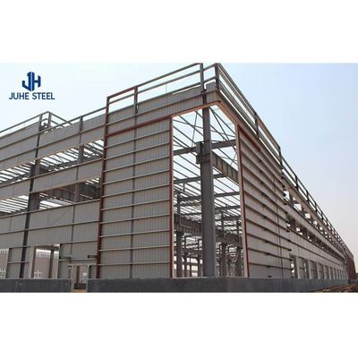 Q235B/Q345B Almacén de estructuras prefabricadas de acero de bajo carbono