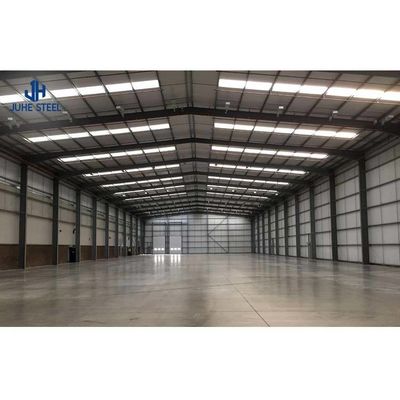 Q235B/Q345B Almacén de estructuras prefabricadas de acero de bajo carbono
